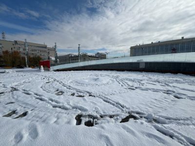 В Якутске начинается консервация фонтана на площади Республики