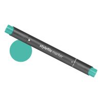 Маркер двухсторонний на спиртовой основе Stylefile №608 зеленый мятный светлый