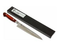 Нож универсальный 150, Sakai Takayuki, сталь Damascus VG-10, рукоять pakka wood, коричневый