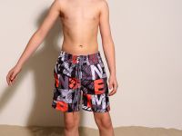 Шорты текстильные плавательные для мальчиков, длинные