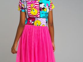 Платье трикотажное для девочек