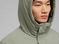 Утепленная куртка с капюшоном