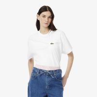 Женская футболка Lacoste из органического хлопка