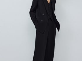 Широкие брюки, Черный