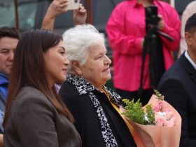 Дворовый концерт организовали для жительницы блокадного Ленинграда в Якутске