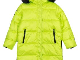 Куртка текстильная с полиуретановым покрытием для девочек