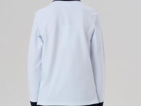 Джемпер трикотажный с воротником поло для мальчиков