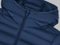 Стеганый пуховик с натуральным пухом