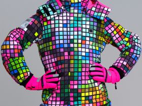 Перчатки текстильные для девочек