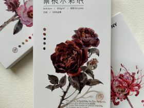 Набор акварельных открыток Potentate 8x15,5 см 20 л 300 г, хлопок 100%, C