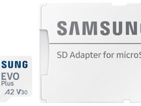 Карта памяти Samsung Evo Plus MB-MC128SA/APC microSDXC U3 128 ГБ с адаптером