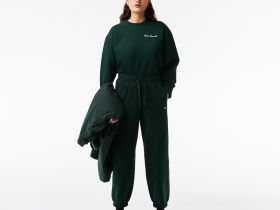 Женский свитшот Lacoste оверсайз