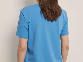 Футболка свободного силуэта с принтом