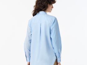 Женская рубашка Lacoste из хлопка
