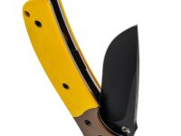 Складной нож Steelclaw Резервист, сталь VG-10, рукоять G10, желтый