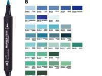 Маркер спиртовой Сонет "TWIN Brush" Изумрудно-зеленый