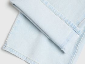 Джинсы Wide leg для девочек, Голубой