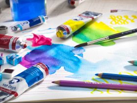 Альбом для смешанных техник на спирали Van Gogh Mix Media A4 30 л 300 г