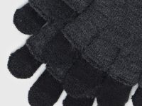 Перчатки с митенками для мальчиков, Серый