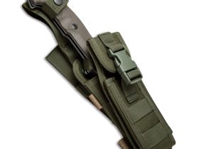 Складной нож Fox Meskwaki Tracker, сталь N690, рукоять Микарта, коричневый