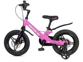 Детский велосипед Maxiscoo Space Deluxe Plus 14, год 2025, цвет Оранжевый