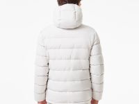 Мужская куртка-бомбер Lacoste на молнии из хлопка