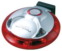 Фонарь для велосипеда задний габаритный Topeak RedLite UFO (красный серебристый)