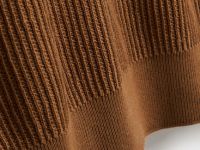 Поло из текстурной ткани, Желтый