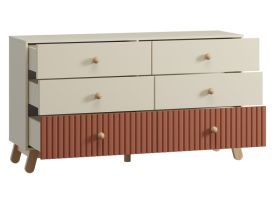 Комод детский Финни 155x86 Терракотовый
