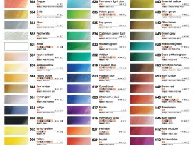 Набор акварели Mungyo "Gallery" 12 цв мал. кюветы в металлической коробке