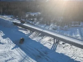 В Томпонском районе открыли движение по двум новым мостам через реки Улах и Куранах