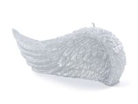 Свеча Крыло ангела/Angel Wings, серебро
