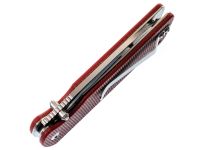 Складной нож QSP Parrot, сталь D2, рукоять микарта