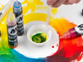 Маркер акварельный Molotow "AQUA Twin" Бирюзовый