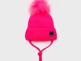 Шапка детская трикотажная для девочек