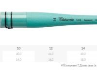 Кисть имитация козы круглая Tintoretto "Aquasynt" французское крепление