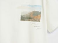 Футболка с географическим принтом O'STIN х Экспедиция, Белый