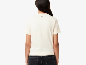 Женская футболка Lacoste из органического хлопка
