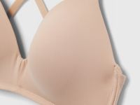 Бюстгальтер с формованными чашками, Бежевый