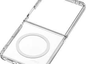 Чехол uBear Real Mag Case для Galaxy Z Flip7 MagSafe прозрачный