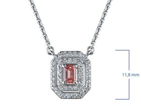 Колье из белого золота э0912кл11220007_pink