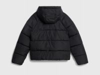 Утеплённая куртка для девочек, Черный