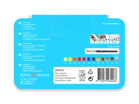 Набор акварели Talens Van Gogh "Новосибирск" 12 цв кювета + кисть пластиковый короб