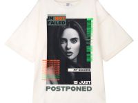 Фуфайка трикотажная для девочек (футболка)