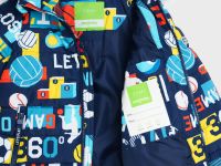 Куртка текстильная с полиуретановым покрытием для мальчиков