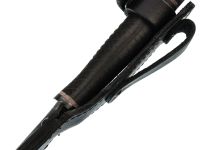 Походный нож Ворон, сталь 65Г, армейский нож, рукоять резина