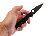 Складной нож Daggerr Piranha all black DL, сталь 8Cr14MoV, рукоять FRN