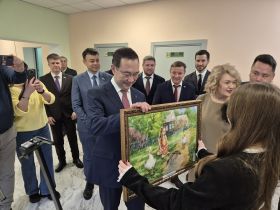 В Нижнем Куранахе после капремонта открыли детскую школу искусств