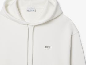 Хлопковый свитшот Lacoste унисекс свободного кроя