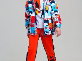 Куртка текстильная с полиуретановым покрытием для мальчиков (ветровка)